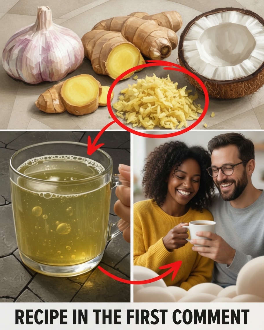 This mixture of coconut water, garlic, and ginger may be more powerful than you imagine – consume it in moderation!