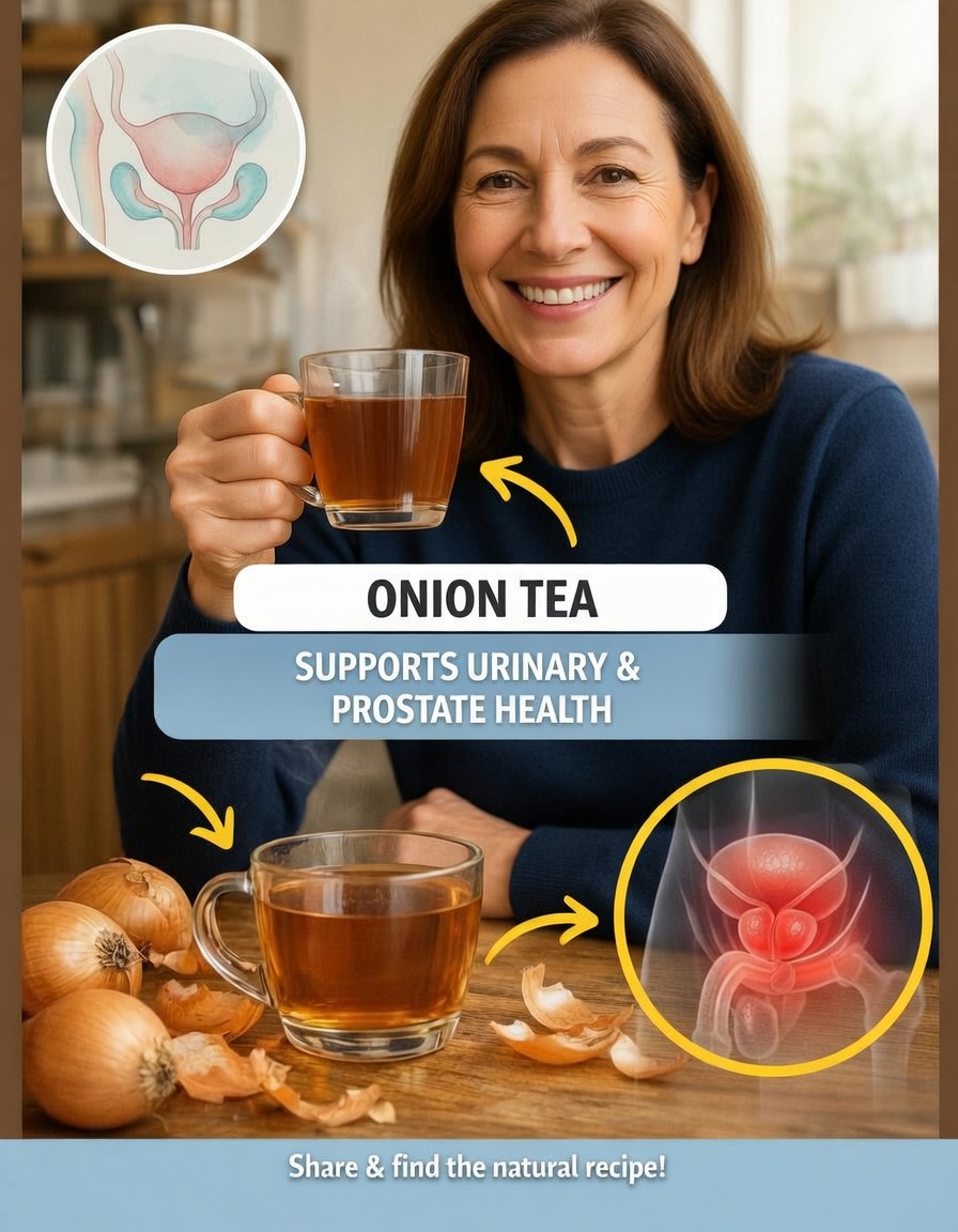 Bladder and prostate as good as new! Grandpa’s old onion peel remedy
