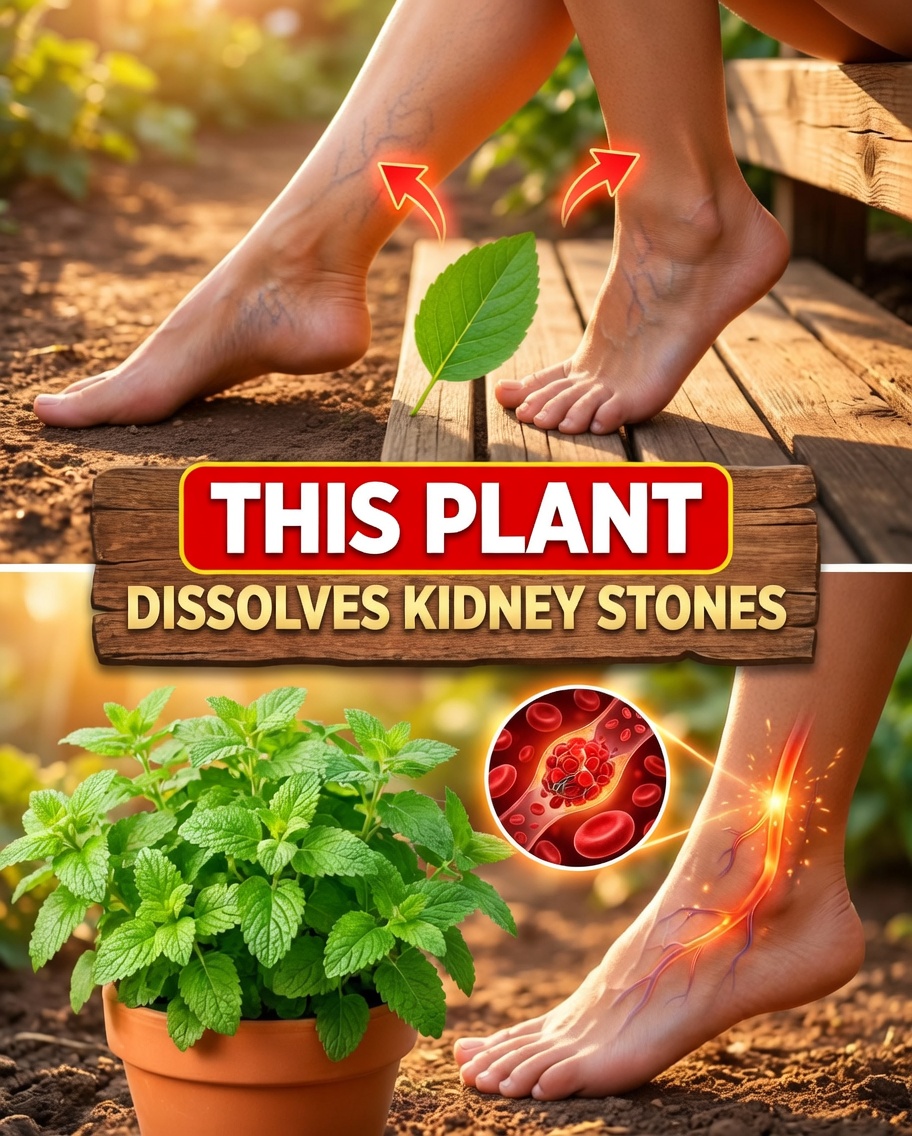 The most powerful plants that promote blood circulation in the legs and help thin the blood naturally.