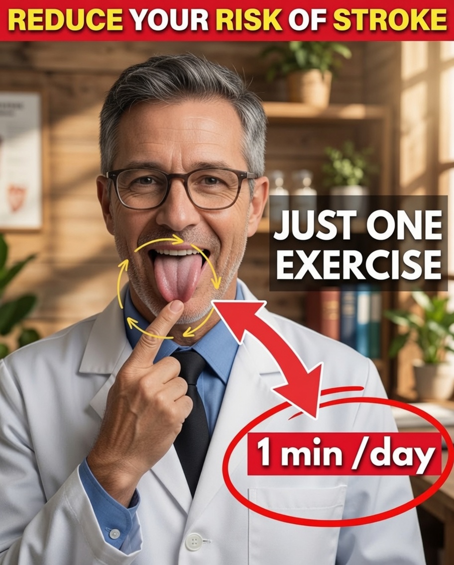 Japanese centenarian doctor reveals: the 10-second tongue trick that could reduce the risk of stroke after age 60