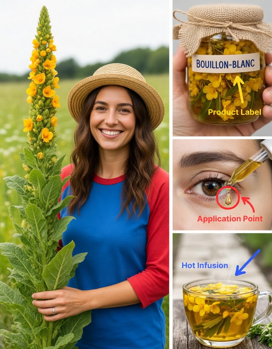 Mullein Leaves on the Feet: Simple Nighttime Habits and Wellness Insights from Traditional Phytotherapy Practices