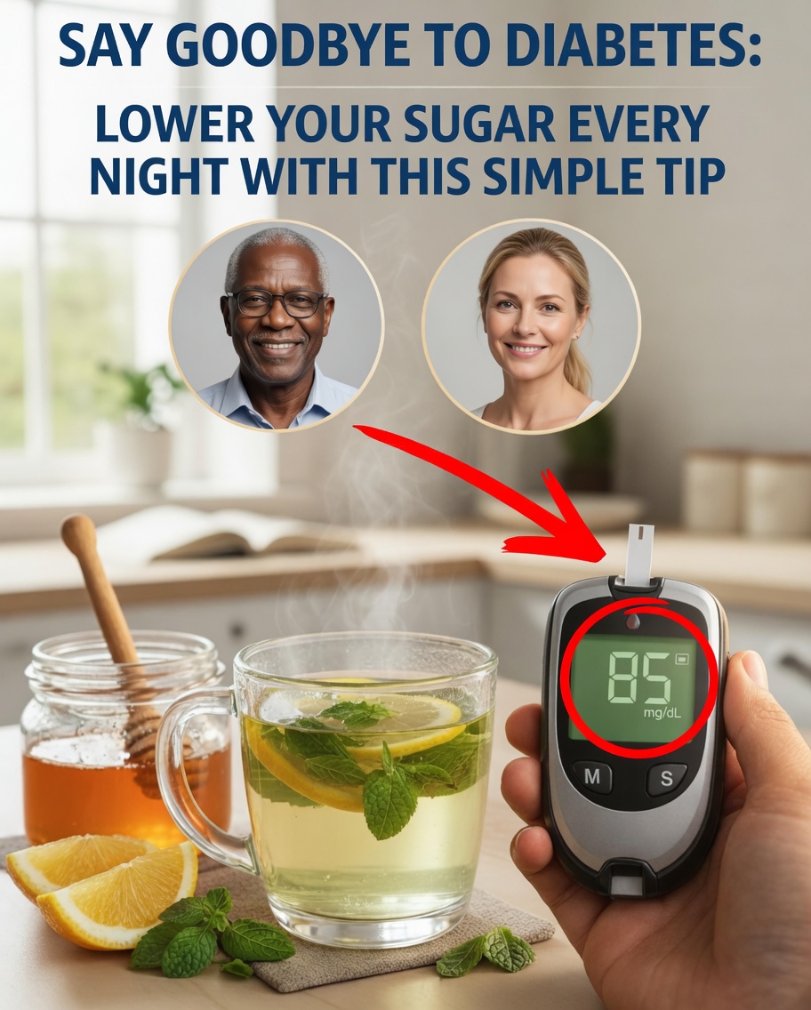 Can a cup of lemon and mint water in the evening really help control blood sugar?