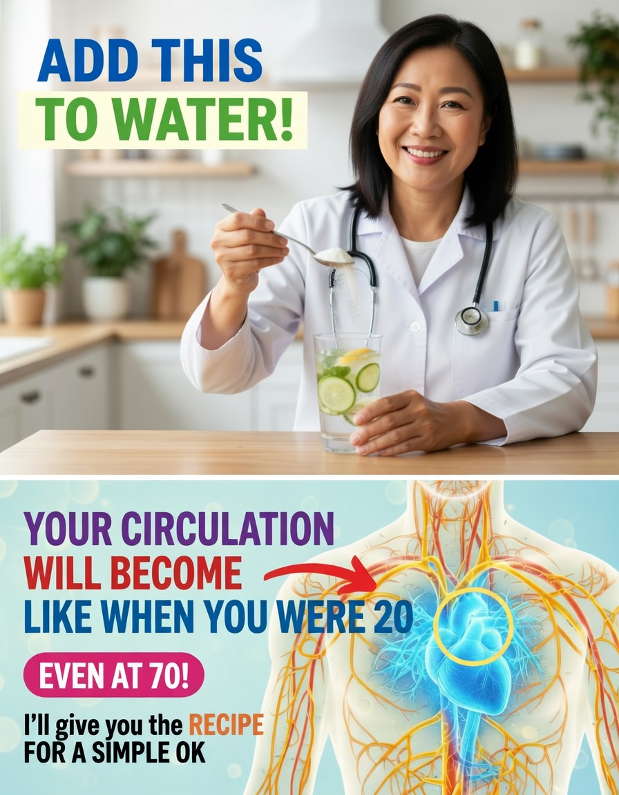 Seniors: Simple Ways to Enrich Your Daily Water with Magnesium to Promote Better Circulation