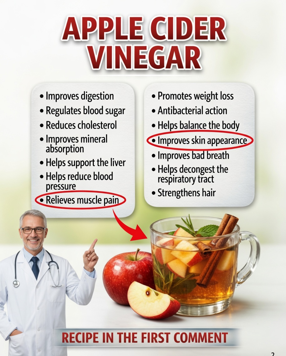 Apple Cider Vinegar on an Empty Stomach for Circulation