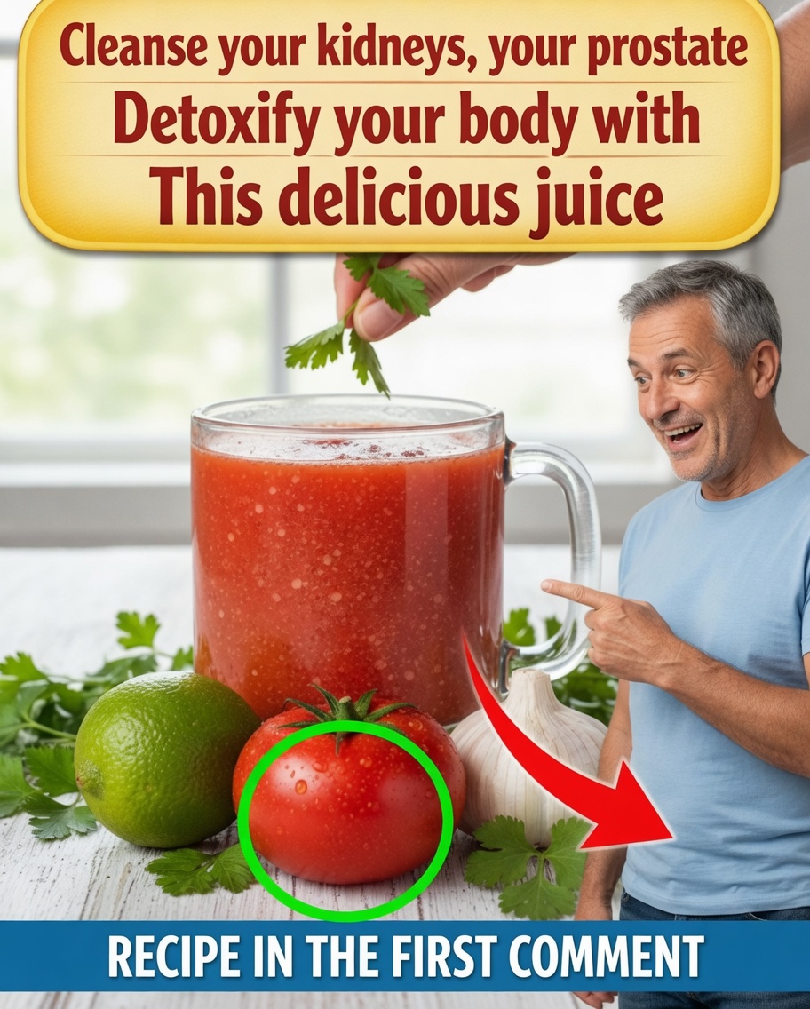 Cleanse Your Kidneys, Prostate, and Detoxify Your Body With This Delicious 3-Ingredient Natural Juice
