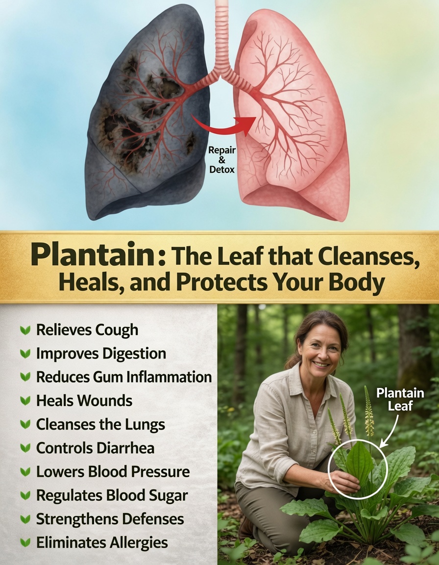 Health Benefits of Plantain (Plantago major)