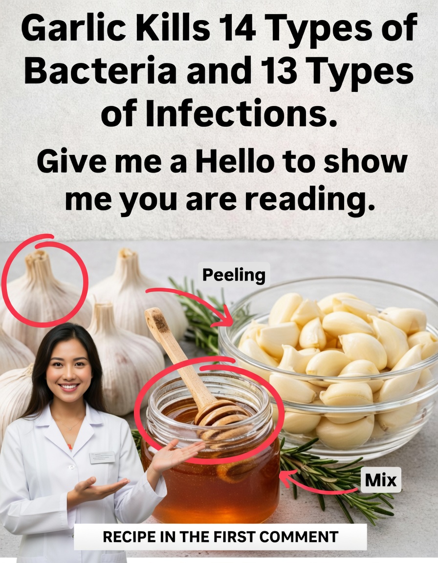 Garlic Kills 14 Types of Bacteria: The Natural Antibiotic You Need to Know