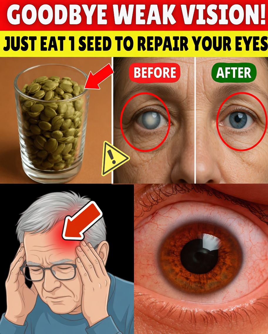 Even Over 90? Eat These 3 Seeds Every Morning to Boost Your Eyes and Brain Power (Real Science + Easy Daily Ritual)