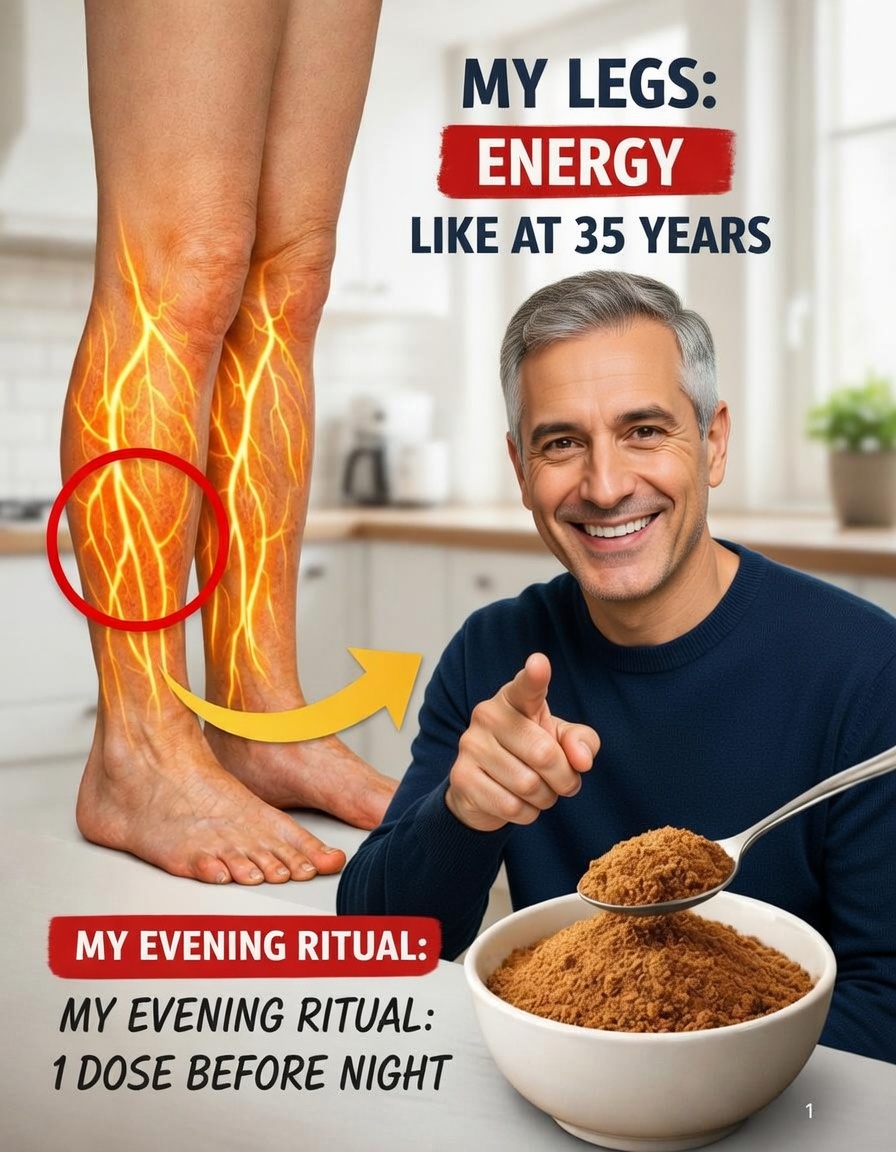 ELDERLY PEOPLE: Eat this before bed to increase blood flow and improve circulation in the legs and feet