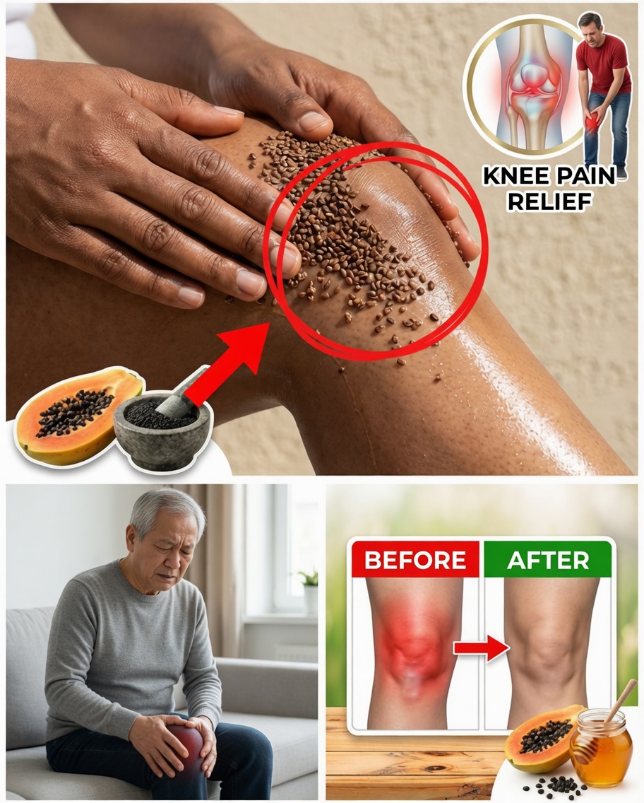 Papaya Seeds to Relieve Joint Pain: A Simple Home Remedy for Knee, Back, and Spinal Pain