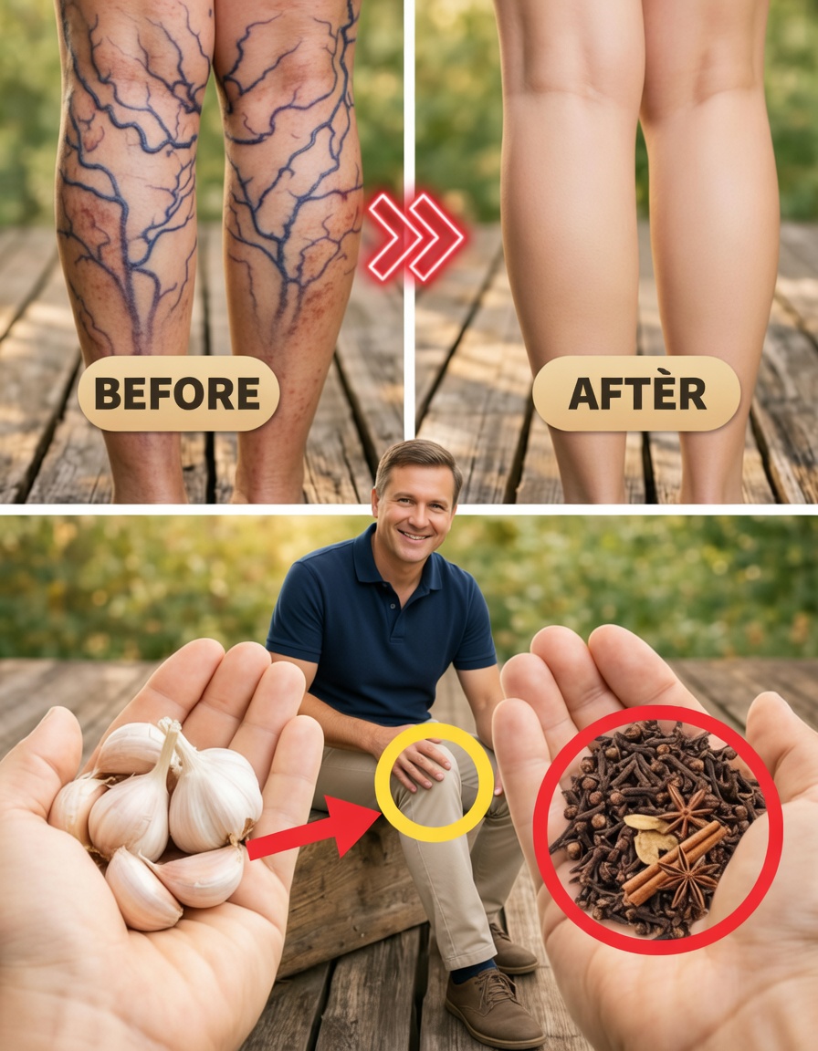 Leg pain, rheumatism, varicose veins, arthritis… My mother could hardly walk anymore: garlic and clove as natural support