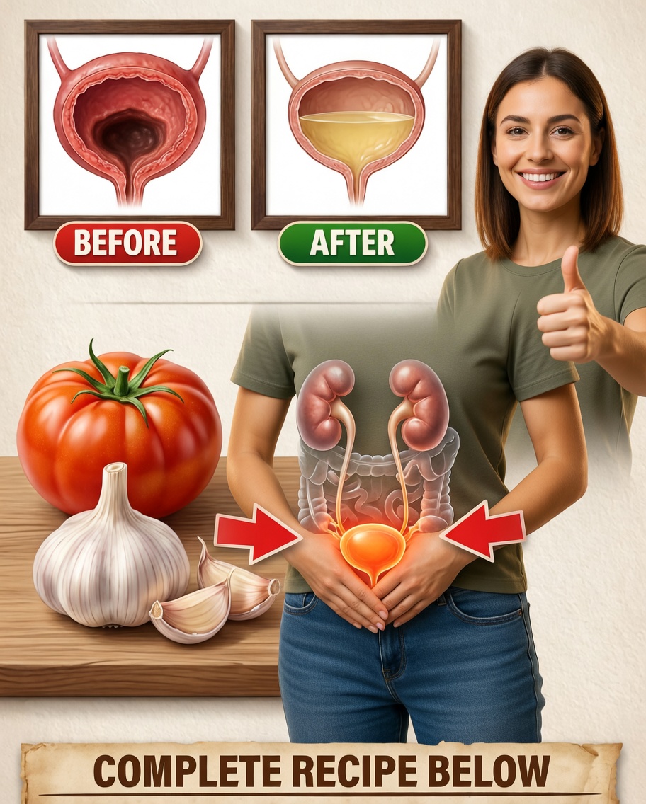 Reduce Prostate Discomfort with a Tomato and Garlic Drink