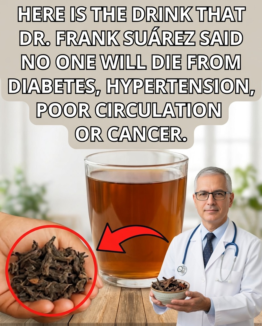 The Drink that Dr. Frank Suárez Recommended Against Diabetes, Hypertension and Much More