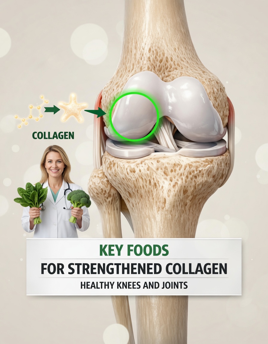 TWO vegetables that increase collagen in the knees and relieve joint pain