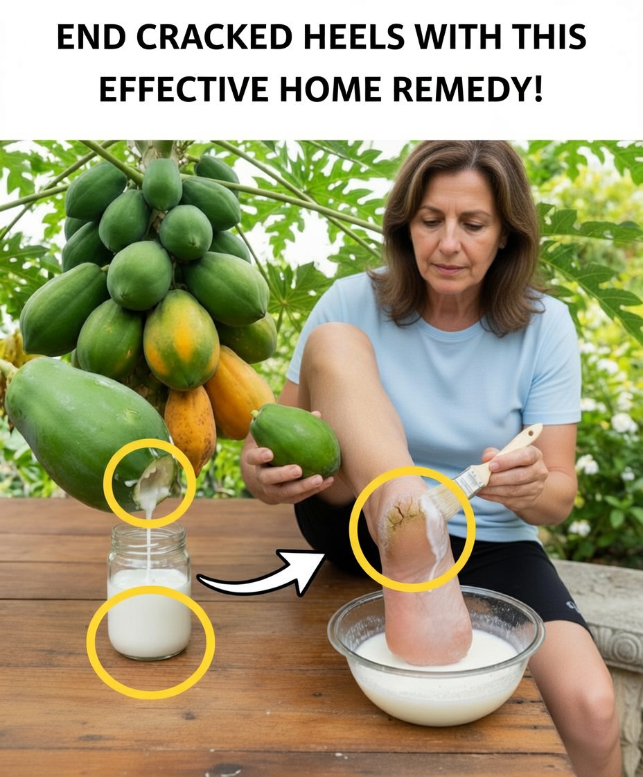 The Tropical Secret for Flawless Heels: Papaya Sap Revealed