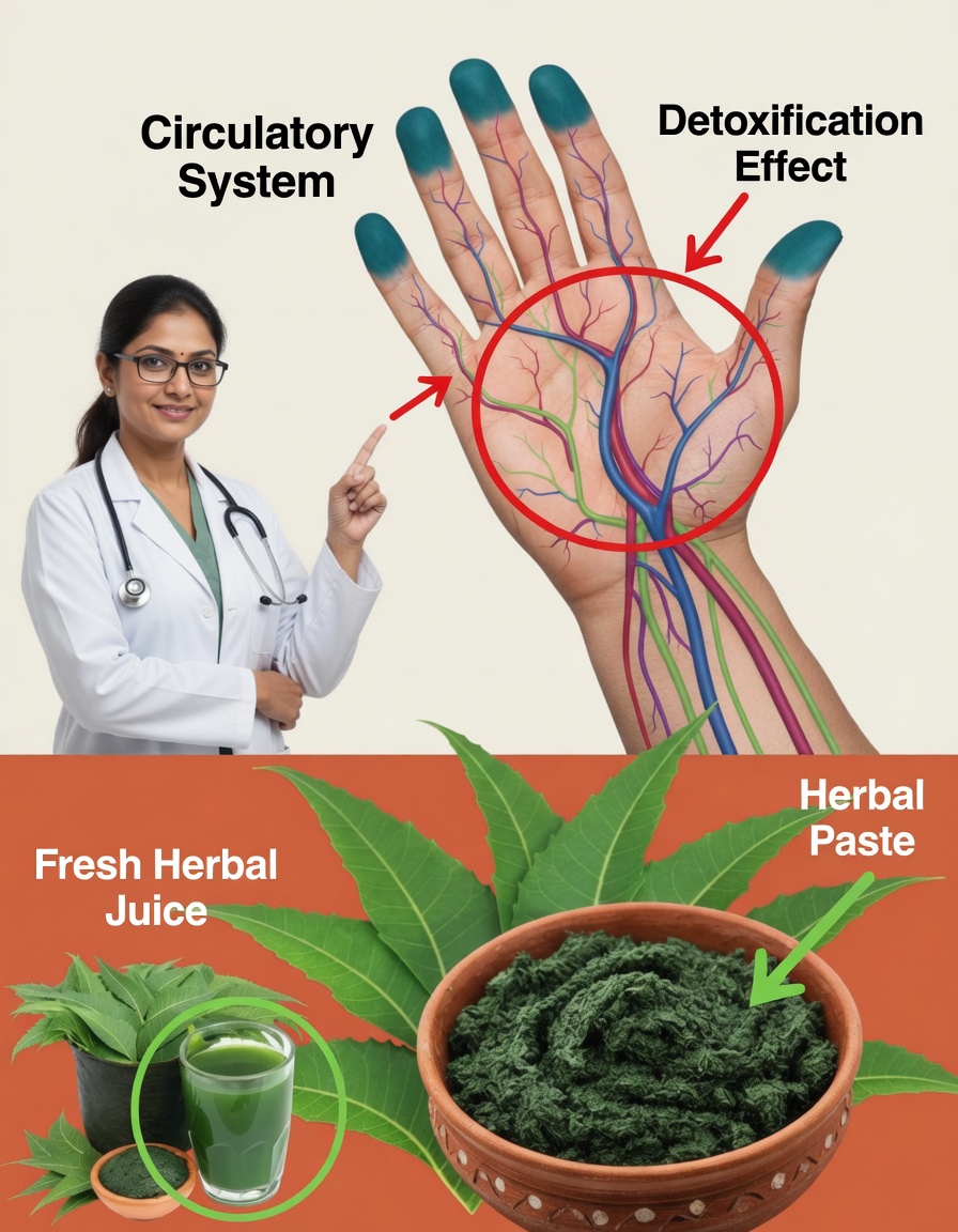 A single leaf destroys diabetes, blood pressure, eliminates body pains, cholesterol, and makes poor circulation disappear