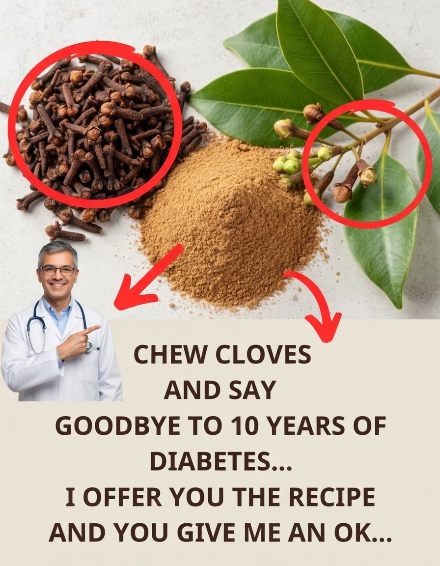 Chew 2 cloves a day