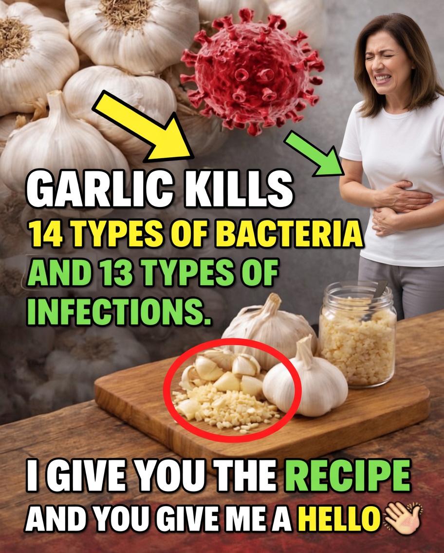 Is It True That Garlic Kills 14 Types of Bacteria and 13 Types of Infections?