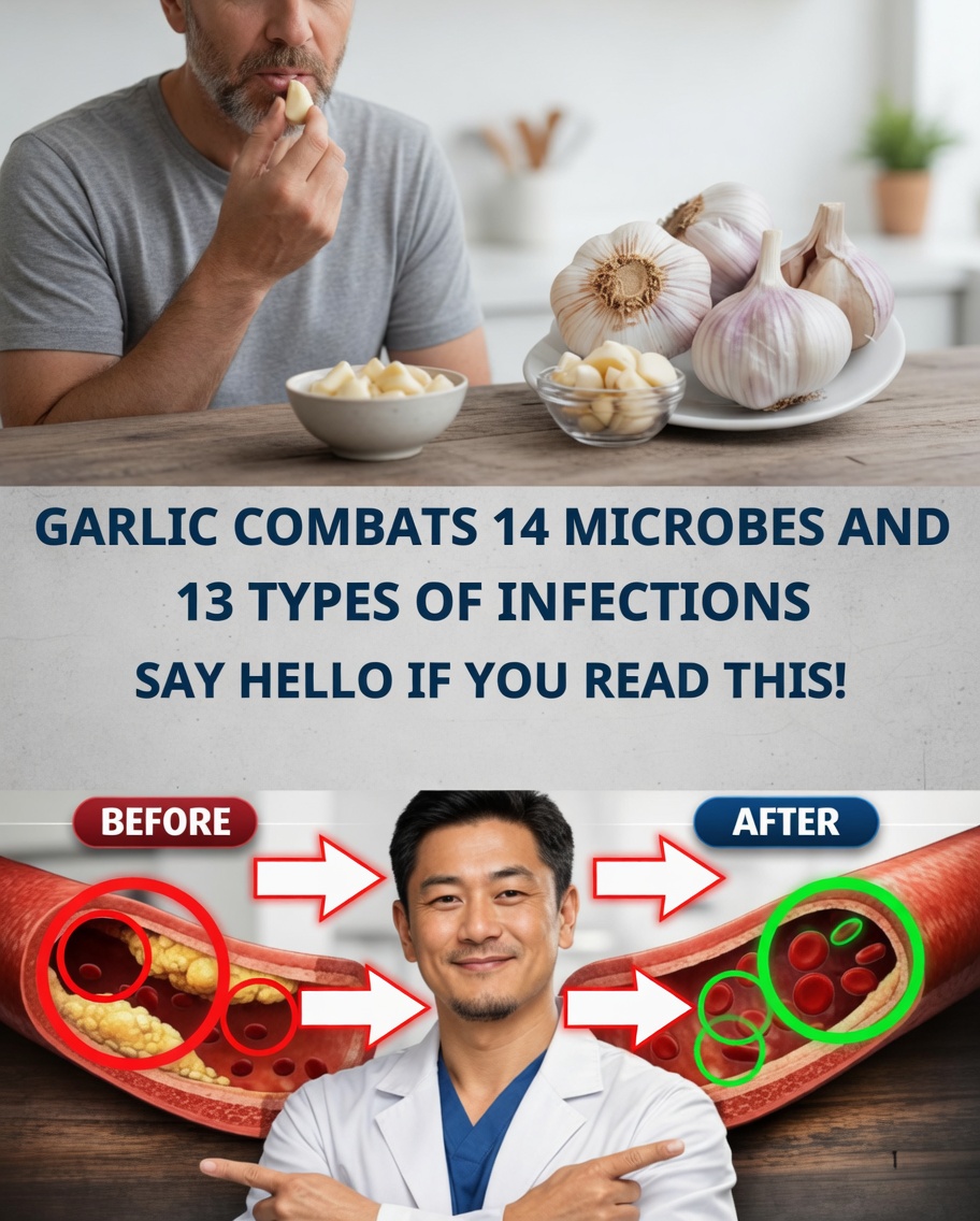 Garlic: The Natural Antibiotic That Fights Infections