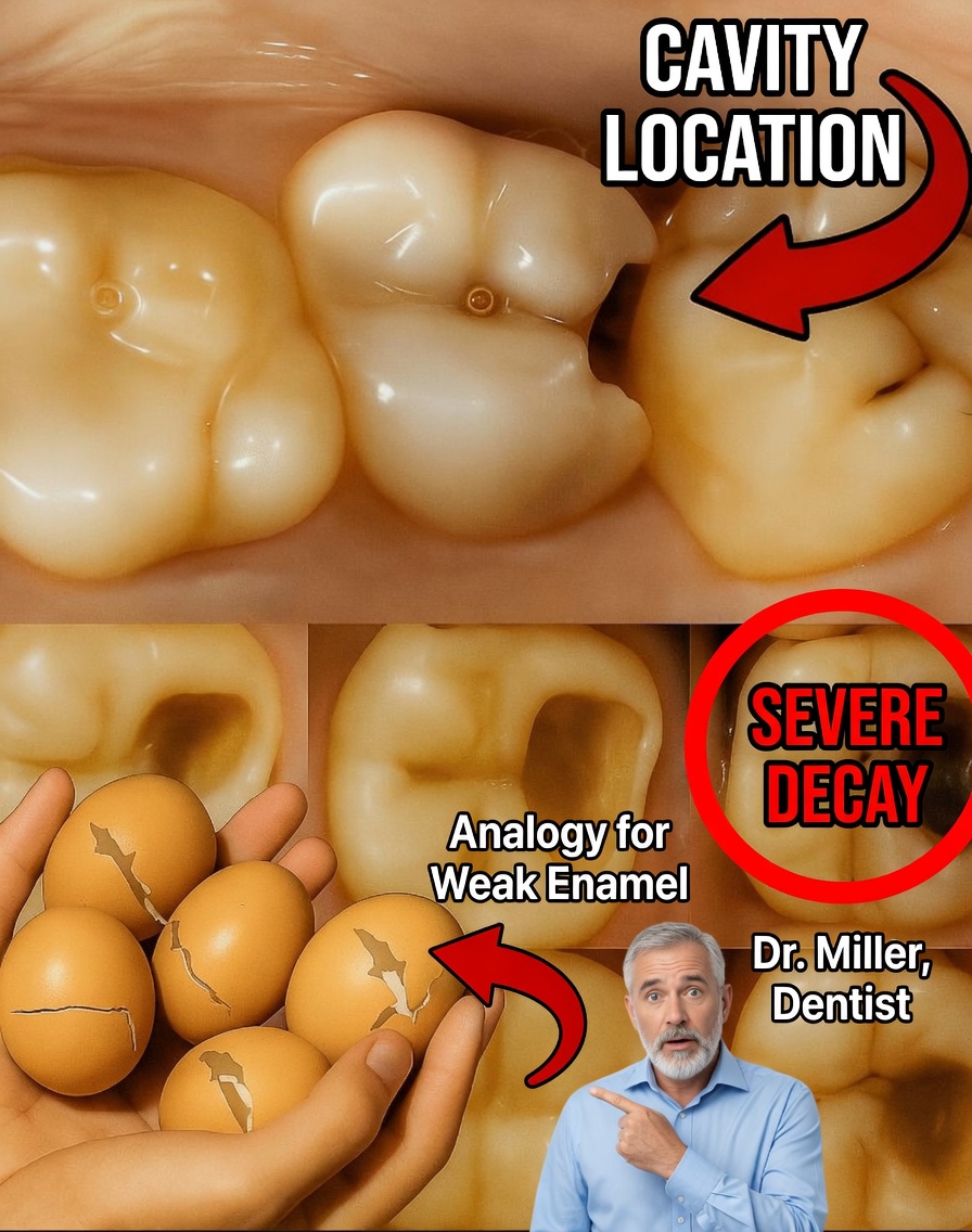 Eggshells Transform Yellow Teeth to Pearl White in Just 5 Minutes