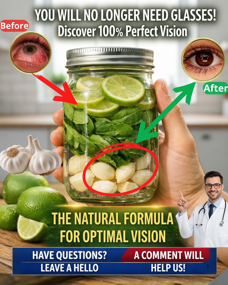 The Homemade Secret That Strengthens Your Vision and Cleanses Your Eyes from the Inside