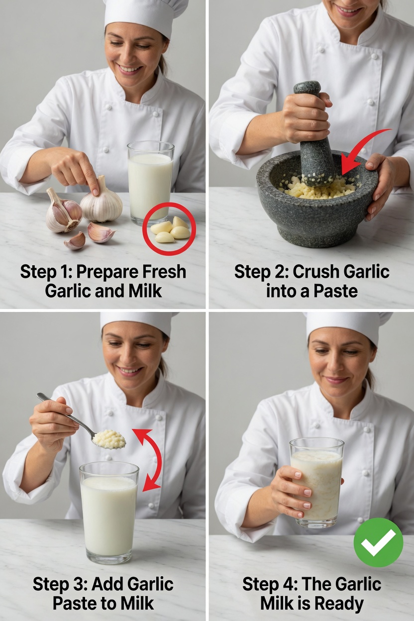 Mix Garlic with Milk and You’ll Thank Me