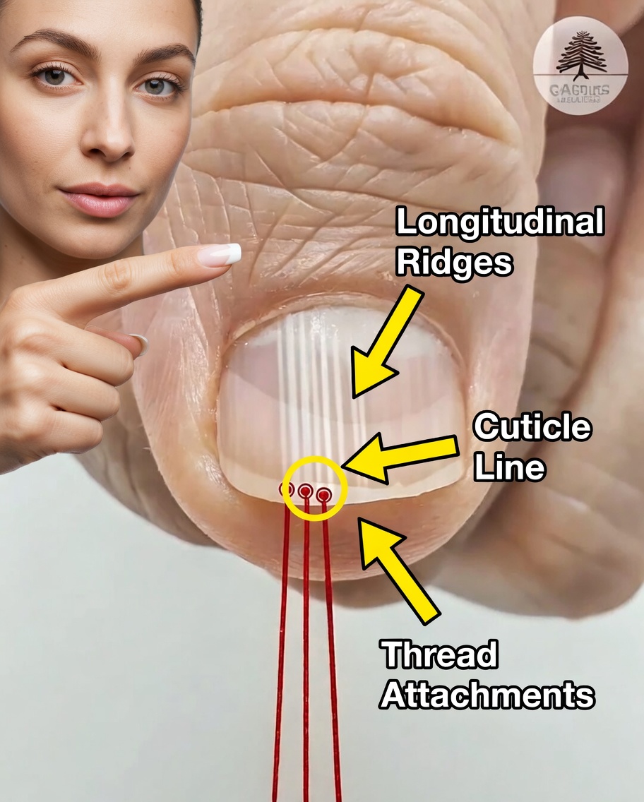 If you have these lines on your nails after 40, it is a clear sign that