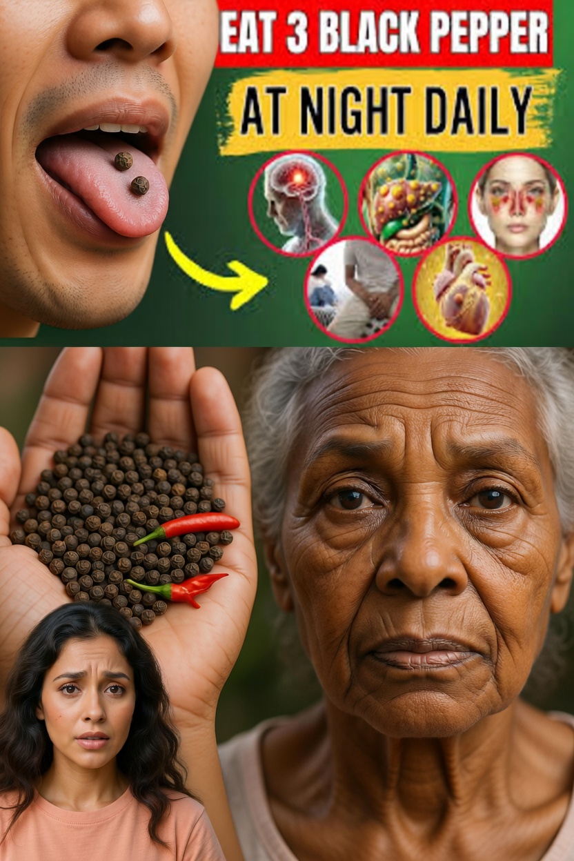 9 Powerful Health Benefits of Chewing Black Pepper Before Bed