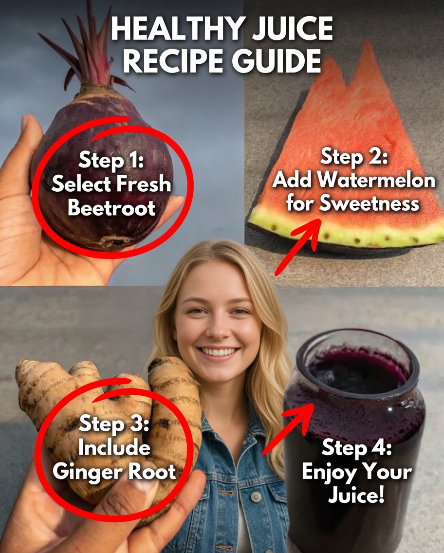 Cleanse Your Kidneys with Beetroot, Watermelon, and Ginger: A Natural Remedy Using Just Two Ingredients