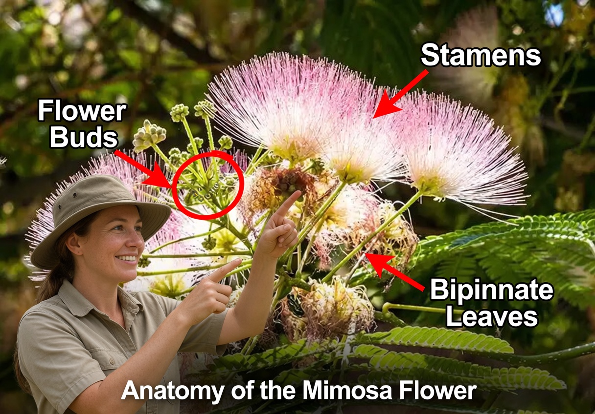 Albizia julibrissin: Exploring the Benefits of Bark, Flowers, and Leaves