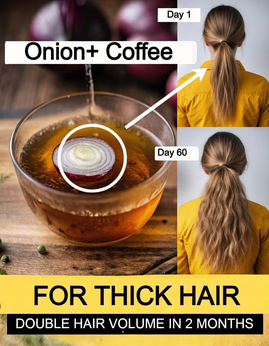 Add Onion and Coffee to Your Hair—The Results Might Shock You