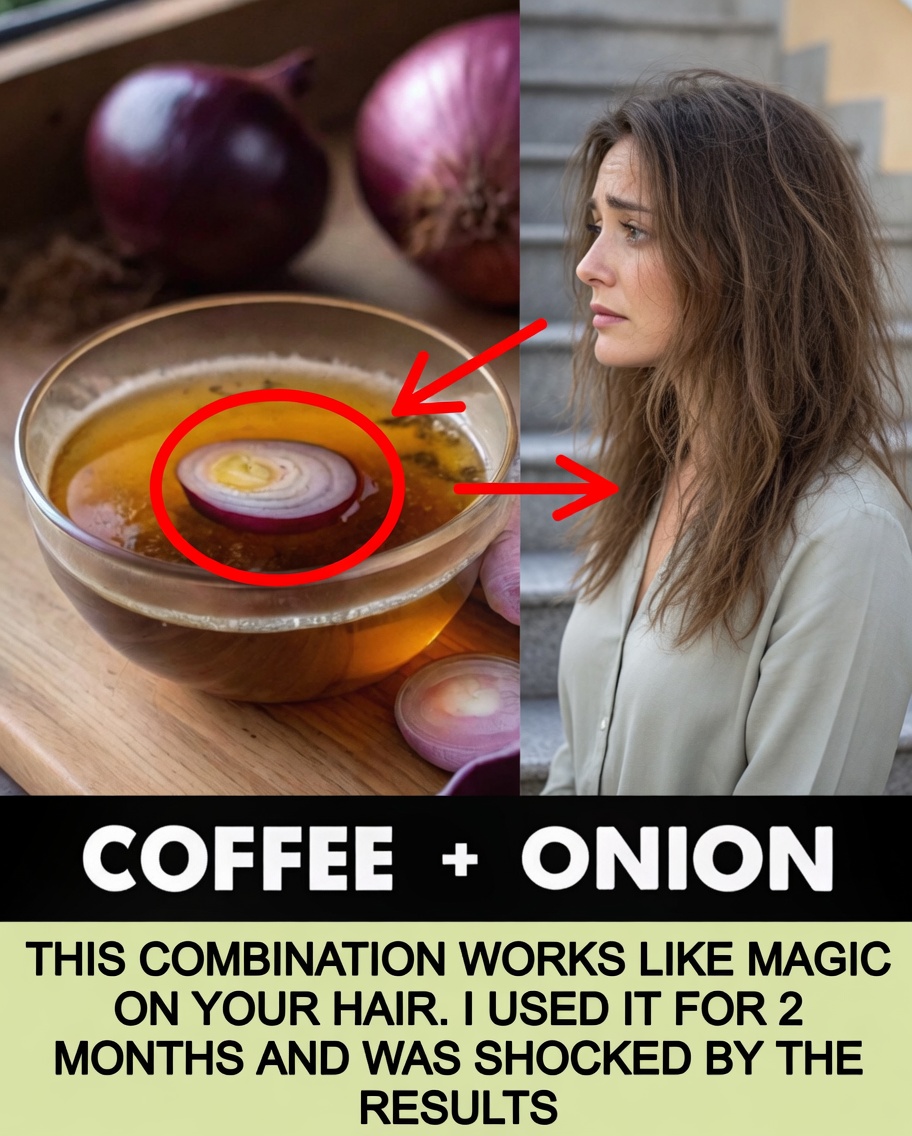 Add Onion and Coffee to Your Hair—The Results Might Shock You