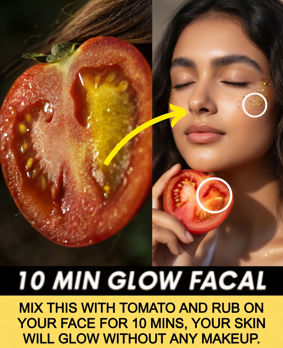 3 Steps Tomato Cleanup to Get Glowing Skin Instantly