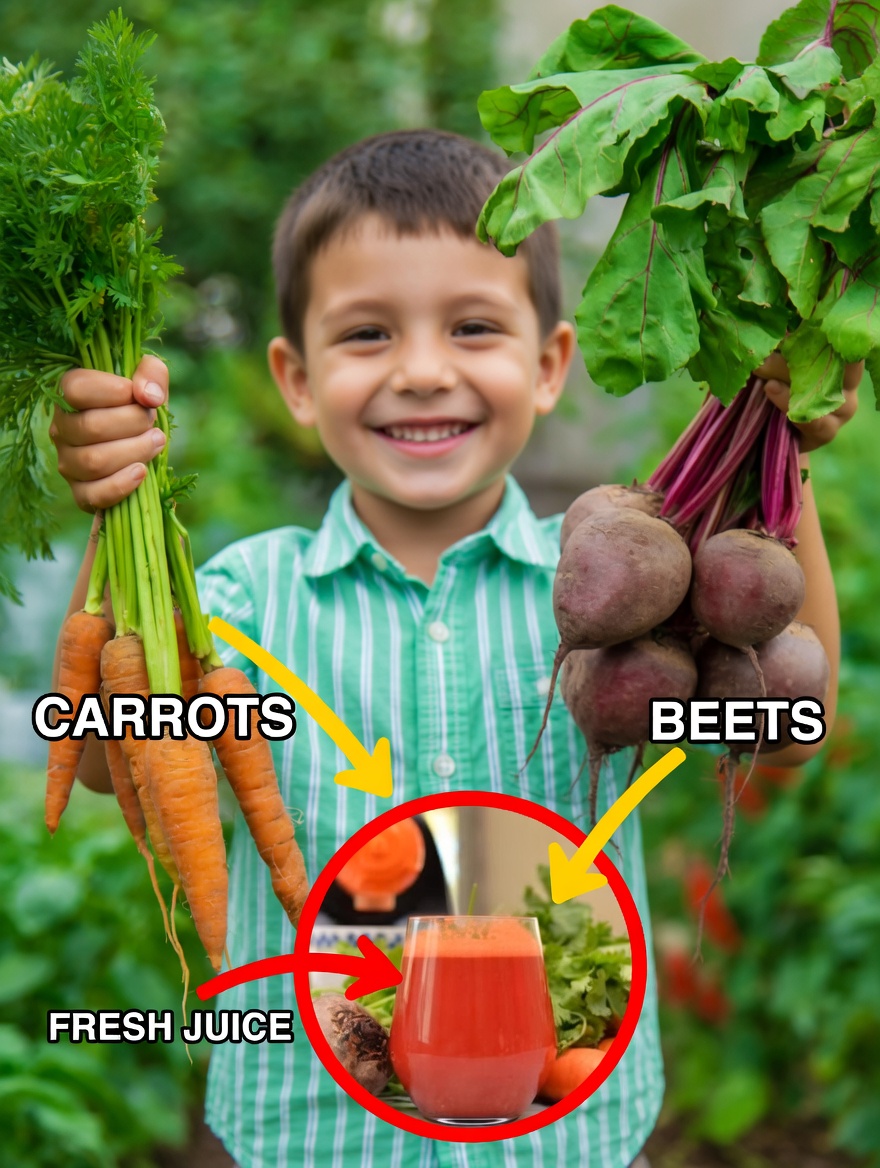 One Cup for Better Vision: The Health Benefits of Carrot and Beet Juice for Eyesight