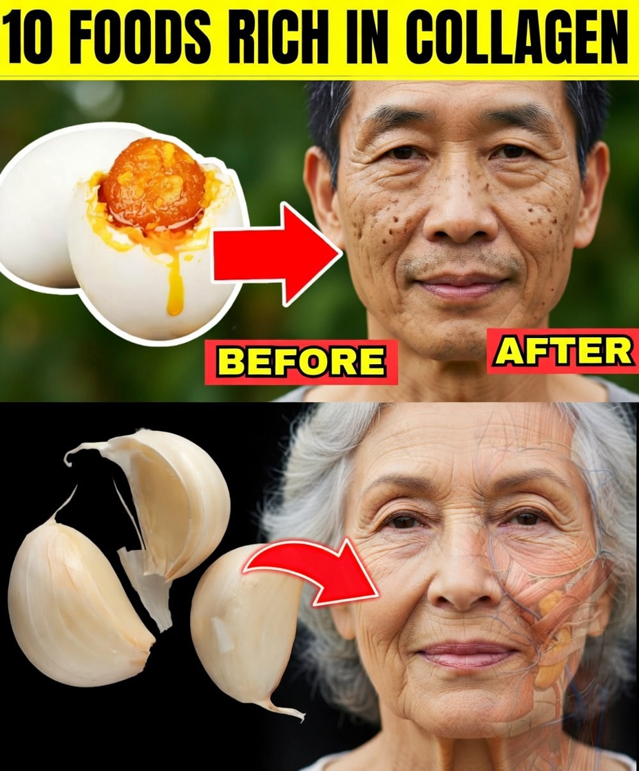 Top 10 Collagen-Rich Foods and Anti-Aging Boosters