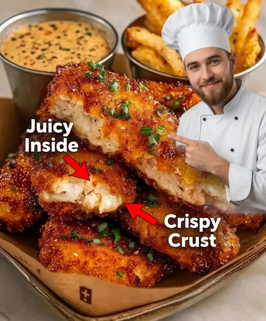 Crispy Parmesan Chicken Tenders