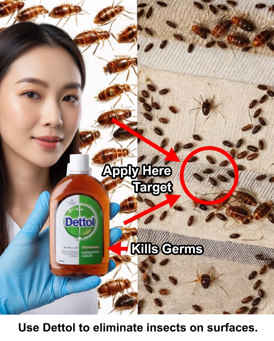 How to Get Rid of Bed Bugs in 2 Minutes with Dettol