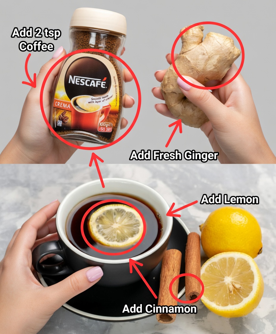 Coffee Mix with Ginger and a Secret Twist