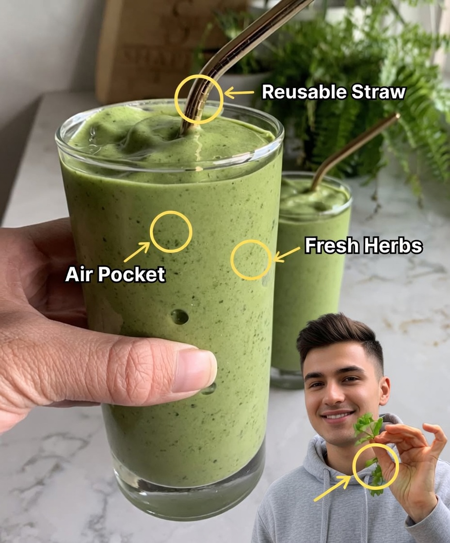 Super Simple 3-Ingredient Banana Kale Smoothie: A Healthy Green Boost!