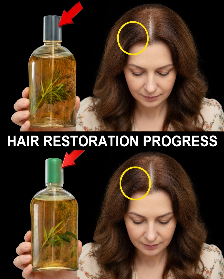 Mix these two ingredients and apply it to your hair before you go to sleep