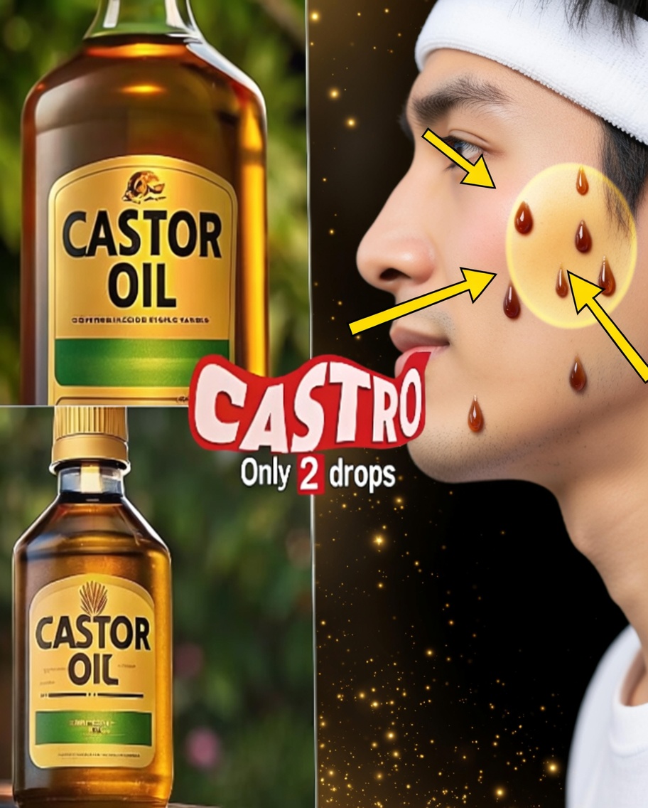Use castor oil before going to bed and be amazed at what happens