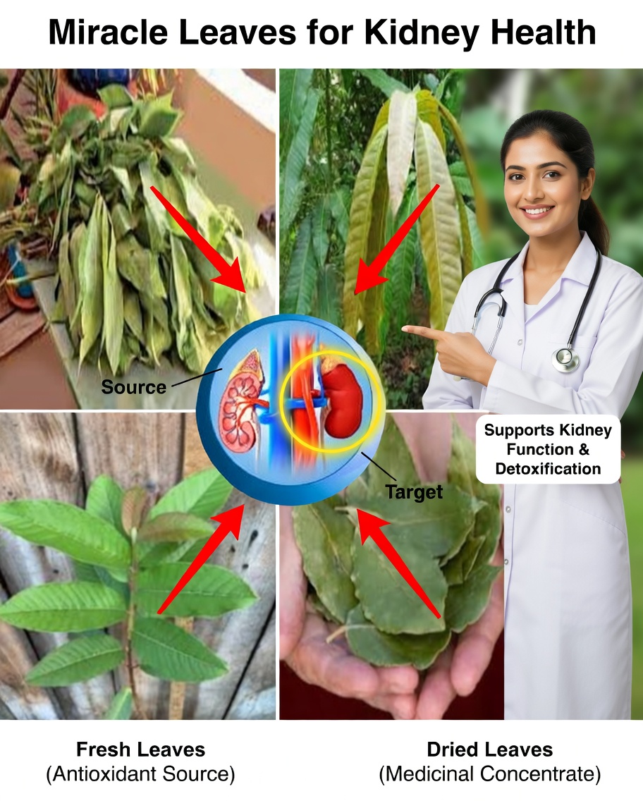 The Four Leaves That Fight Diabetes, Cancer, Fatty Liver Problems, Poor Circulation, and High Blood Pressure Without Pills
