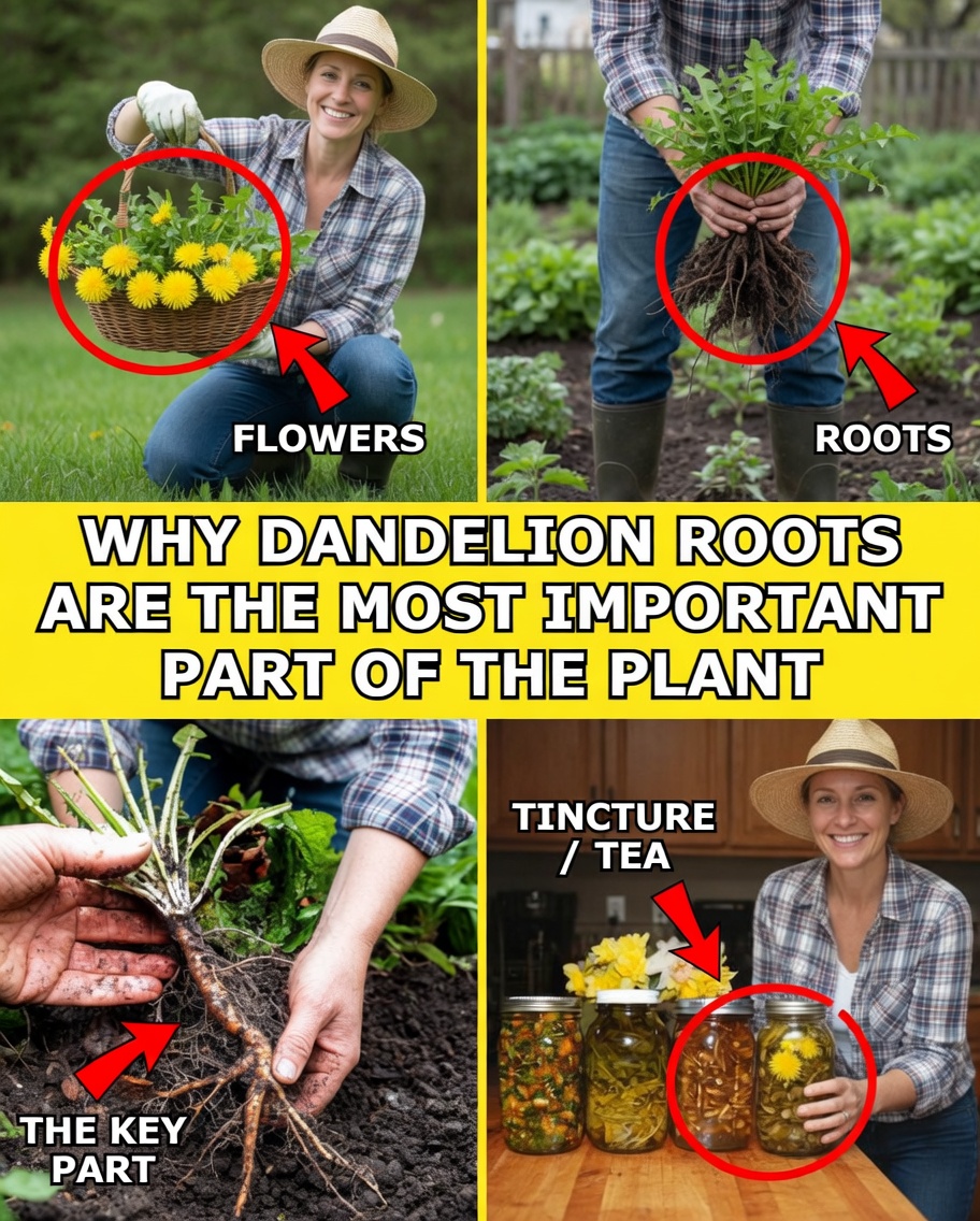 Unearthing the Treasure: Why Dandelion Roots Are the Most Important Part of the Plant