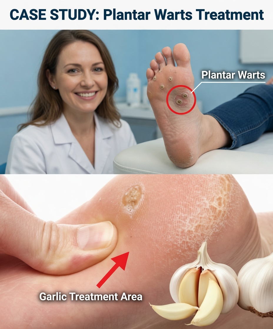 Eliminate Plantar Warts with These Natural Garlic Remedies