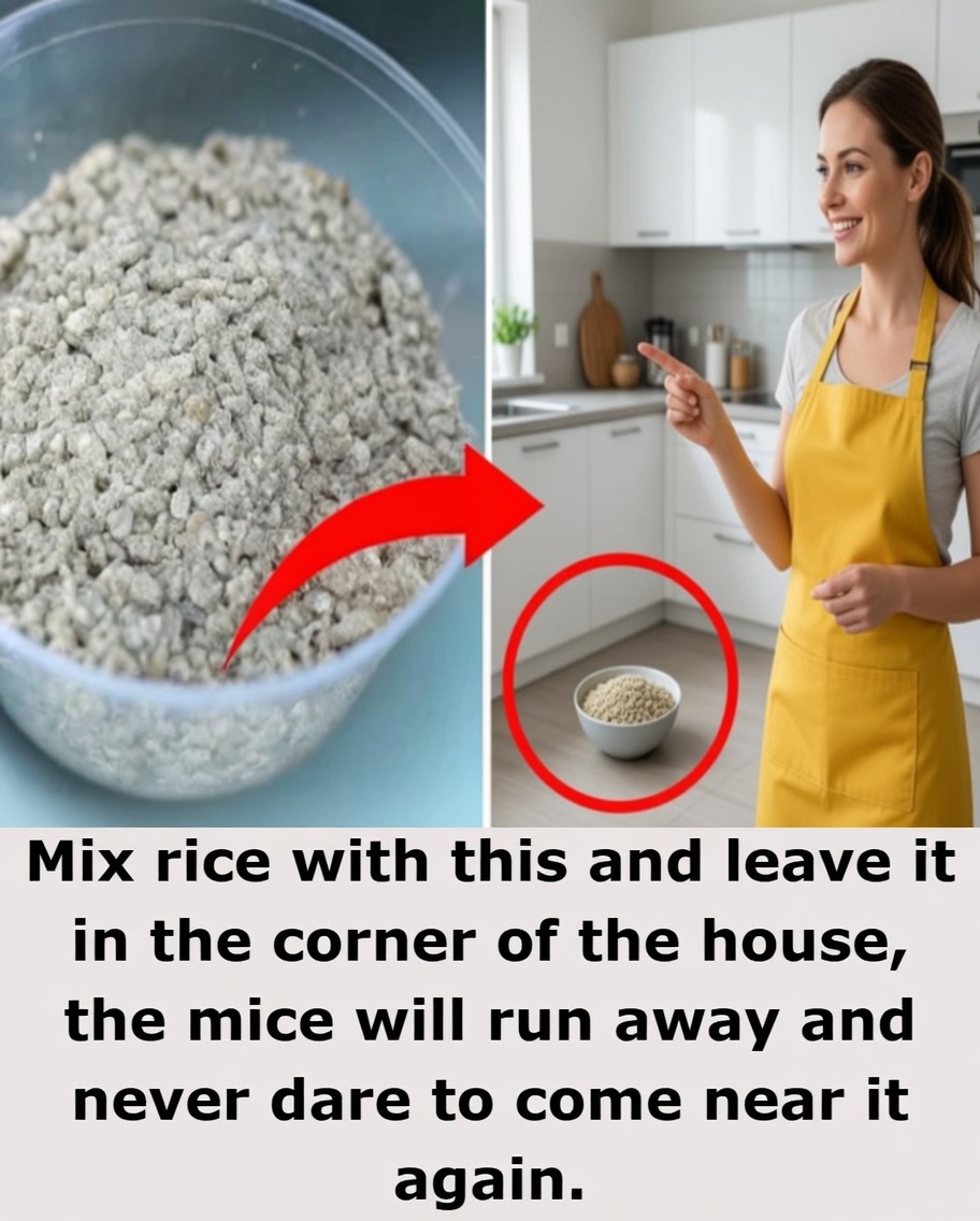 Natural Mouse Repellent: Mix Rice with This & Keep Mice Away Forever!