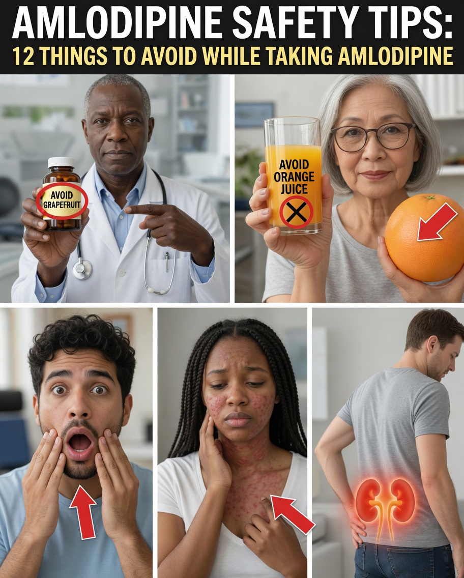 12 Critical Things to Avoid When Taking Amlodipine (And How to Use Your Medication Safely)