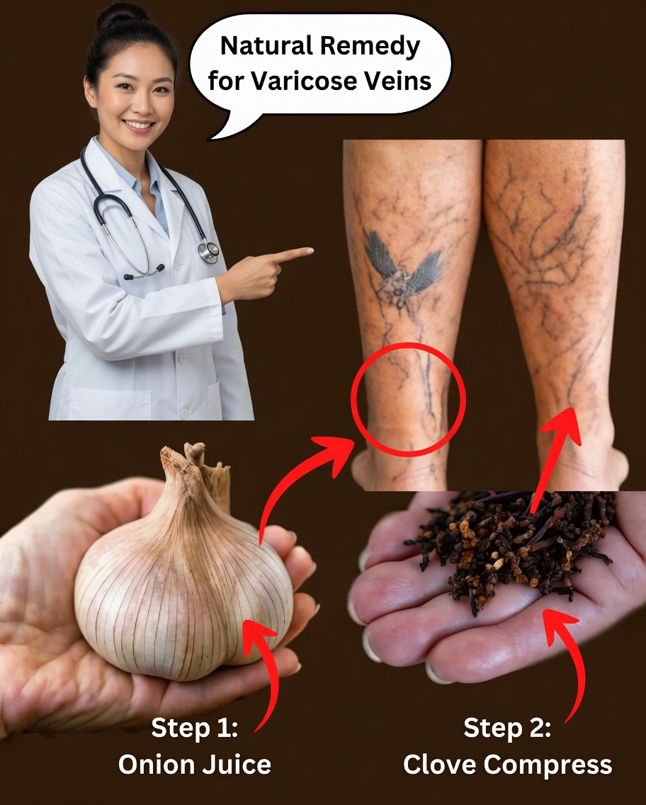 Leg Pain, Rheumatism, Varicose Veins, Arthritis – Natural Remedy with Cloves & Garlic!