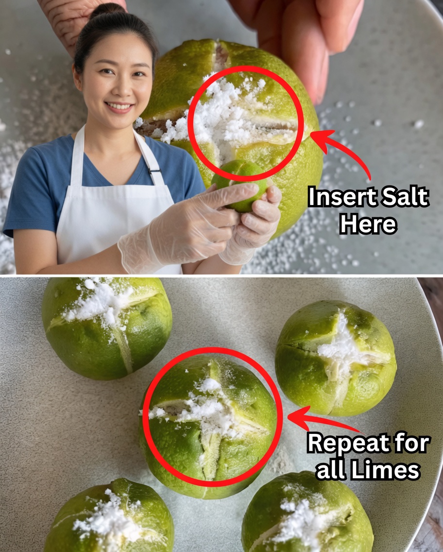 Cut a lemon into 4, add salt, and place it in your room—this trick will change your life