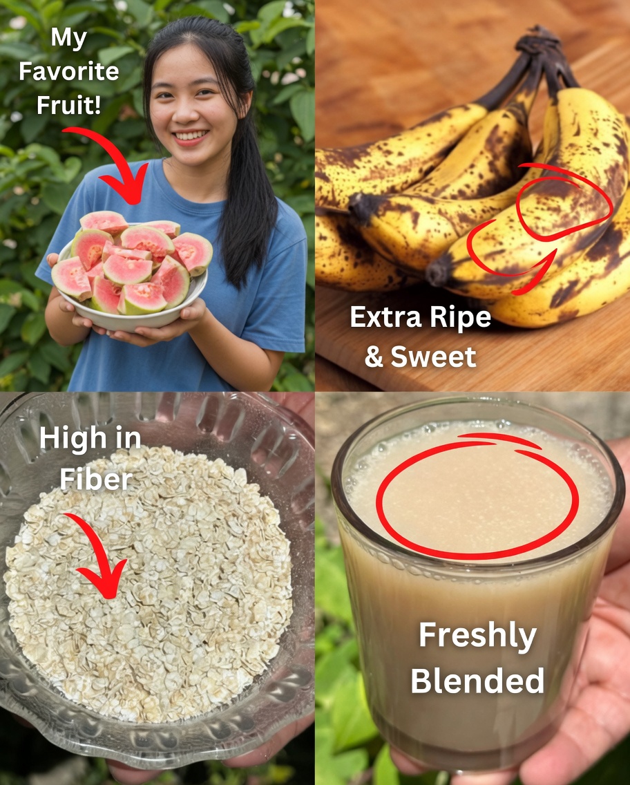 Oatmeal and Guava: A Natural Remedy for Leg Cramps, Diabetes, and High Blood Pressure