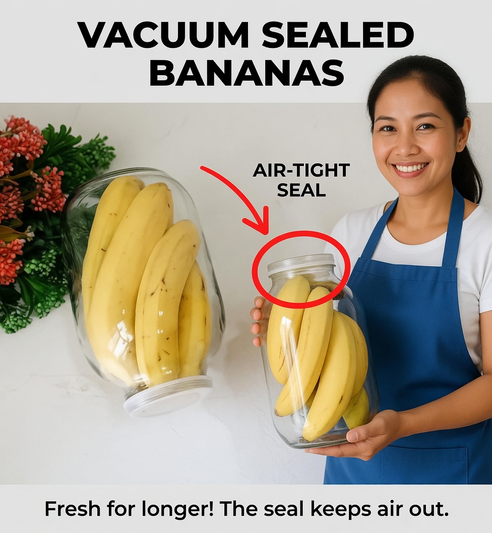 No More Rotten and Black Bananas After a Few Days